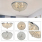 Crystal Beaded Ceiling Light Flush Mount Light