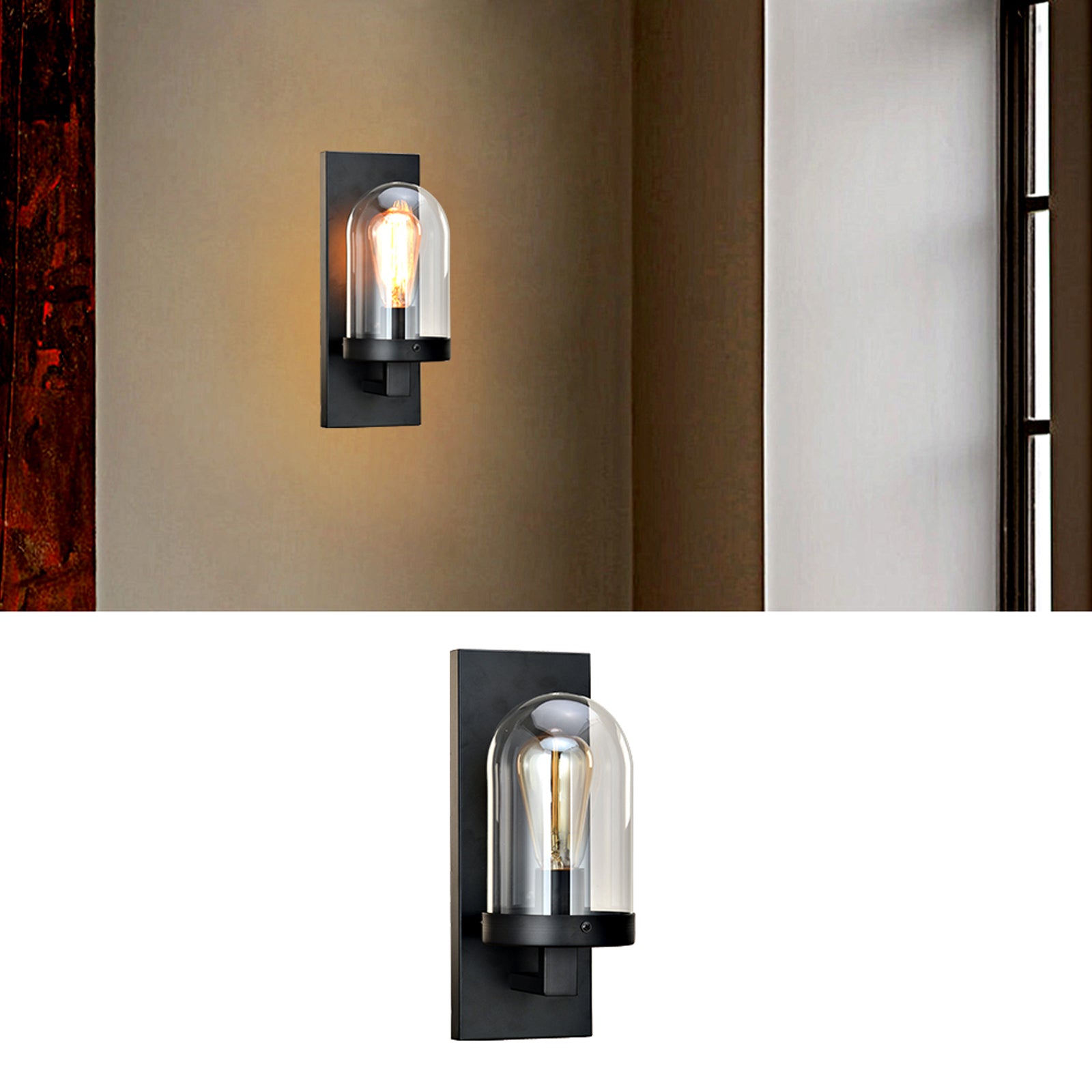 Black Wall Sconce Lighting